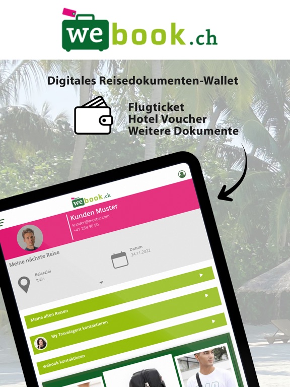 webook.ch Travel Walletのおすすめ画像1