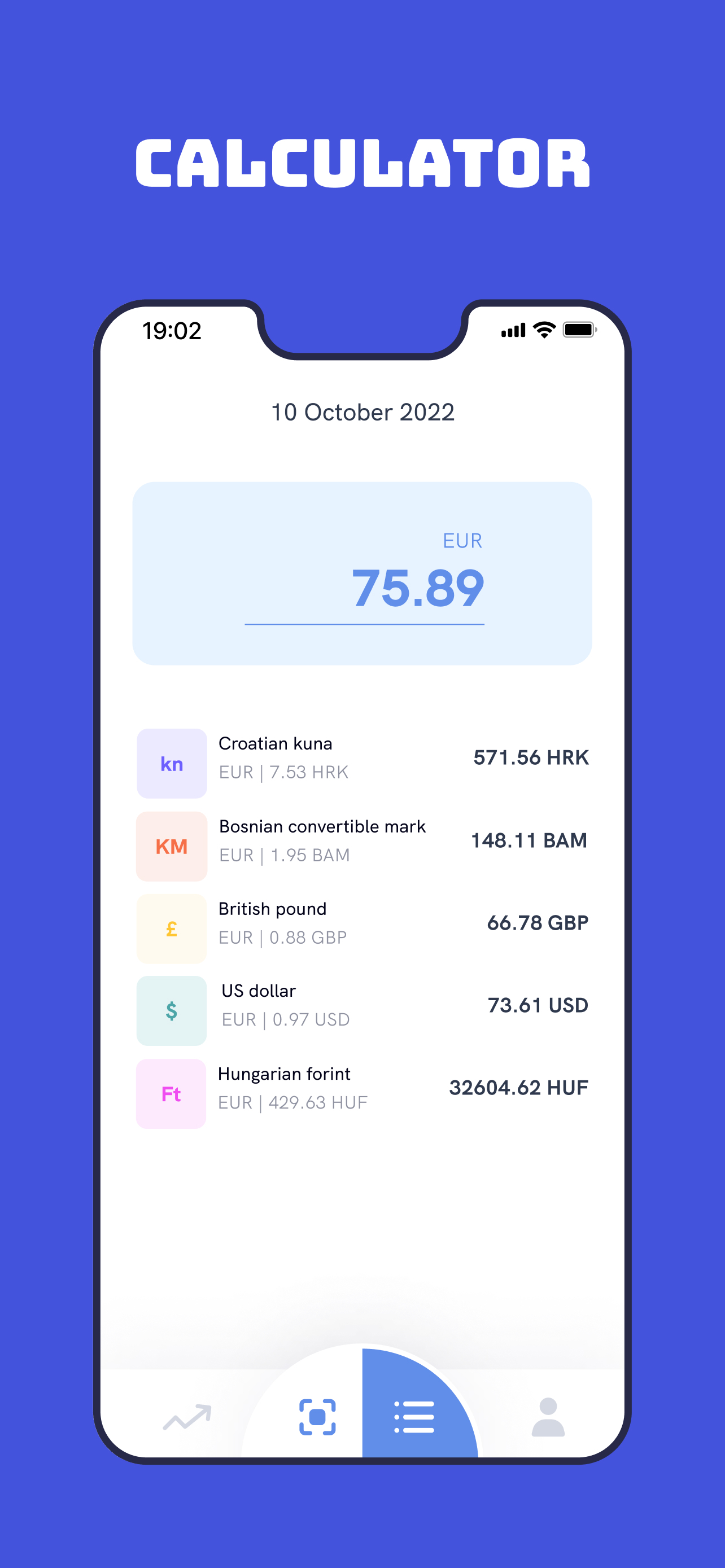 Exchange Rate Scanner