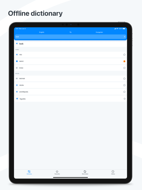 Screenshot #4 pour Hungarian−English dictionary