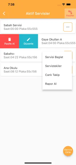 Game screenshot Okul Servisi Yönetim apk