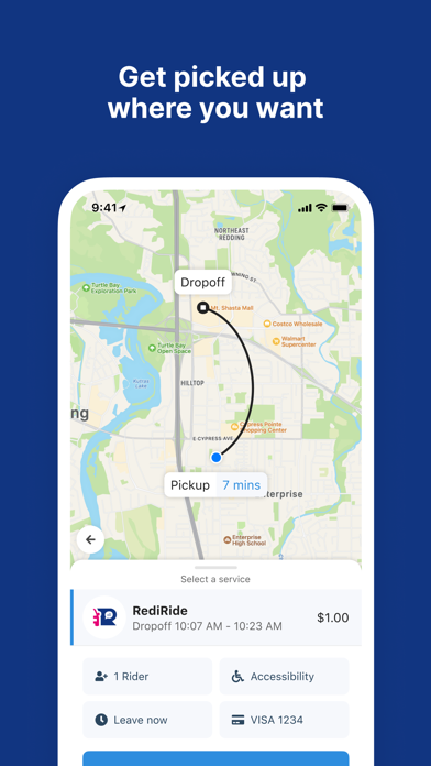 Far Northern Regional RediRide Screenshot