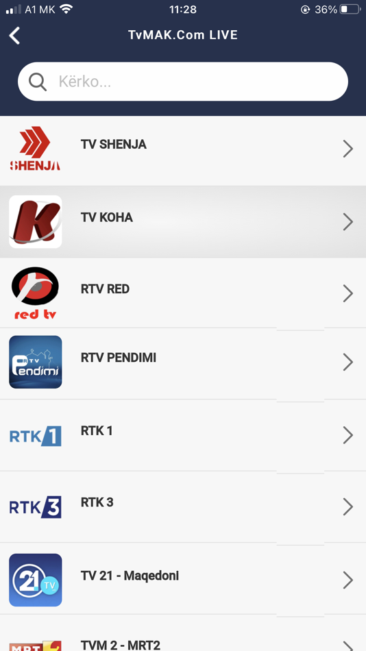 #2. TvMAK.COM - TV SHQIP (iOS) โดย: Arlind Pajaziti