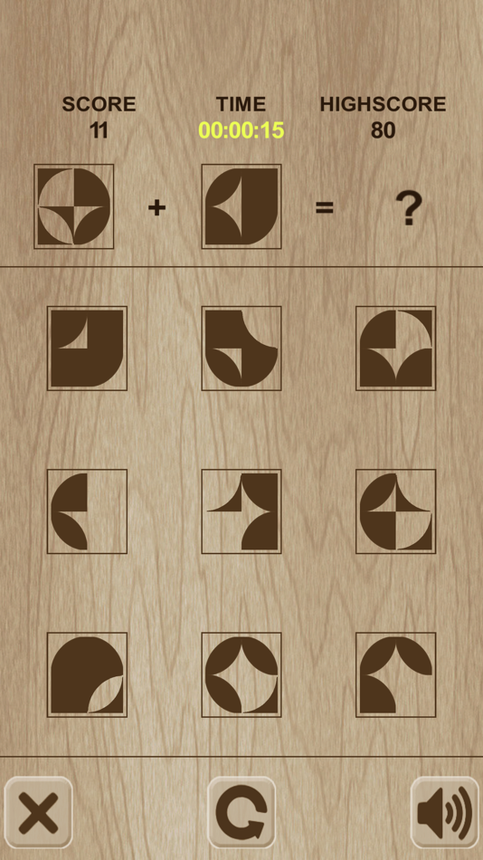 #7. Simple shape's puzzle (iOS) By: Ruslan Goncharenko