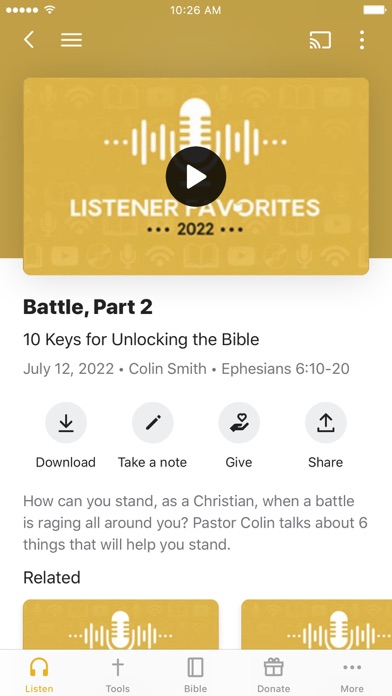Open the Bible Screenshot