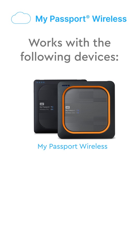 My Passport Wireless - 4.4.32 - (iOS)