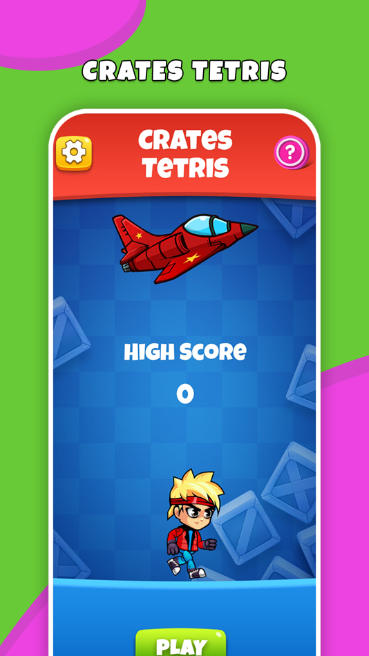 #3. Crates Tetris - Move the box (iOS) Podle: The Appsters Ltd