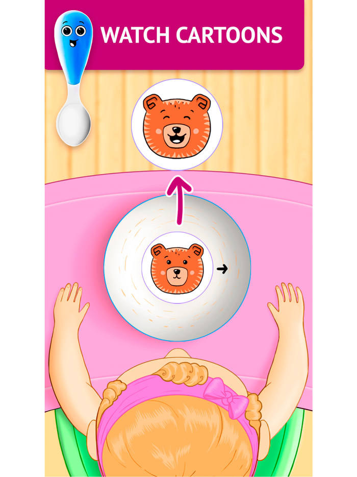 Baby Spoon Feeding Game