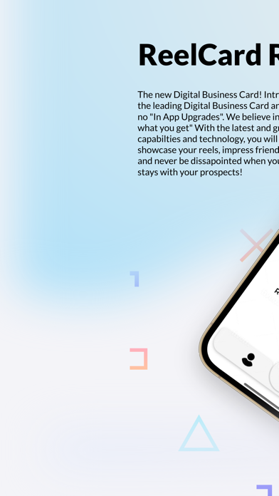 ReelCard Digital Business Card Screenshot