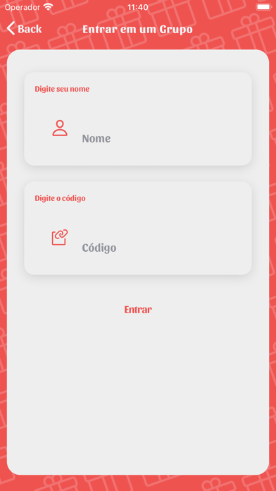 Amigo Secreto: Sorteio Nomes Screenshot