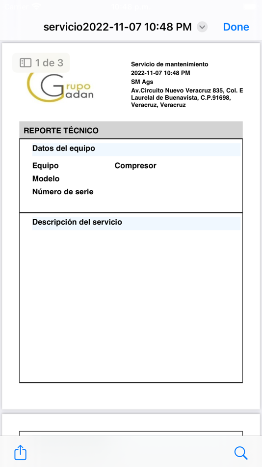 #4. Service Maintenance App (iOS) By: Luis Francisco Ornelas