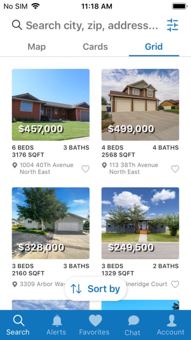 Ridgeline Real Estate Screenshot