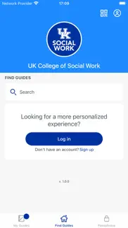 uk college of social work iphone screenshot 1