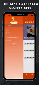 Carbonara Recipes screenshot #1 for iPhone