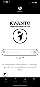 Kwanto: brings alcohol & gifts screenshot #1 for iPhone