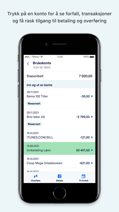 Sparebanken Møre Mobilbank Screenshot