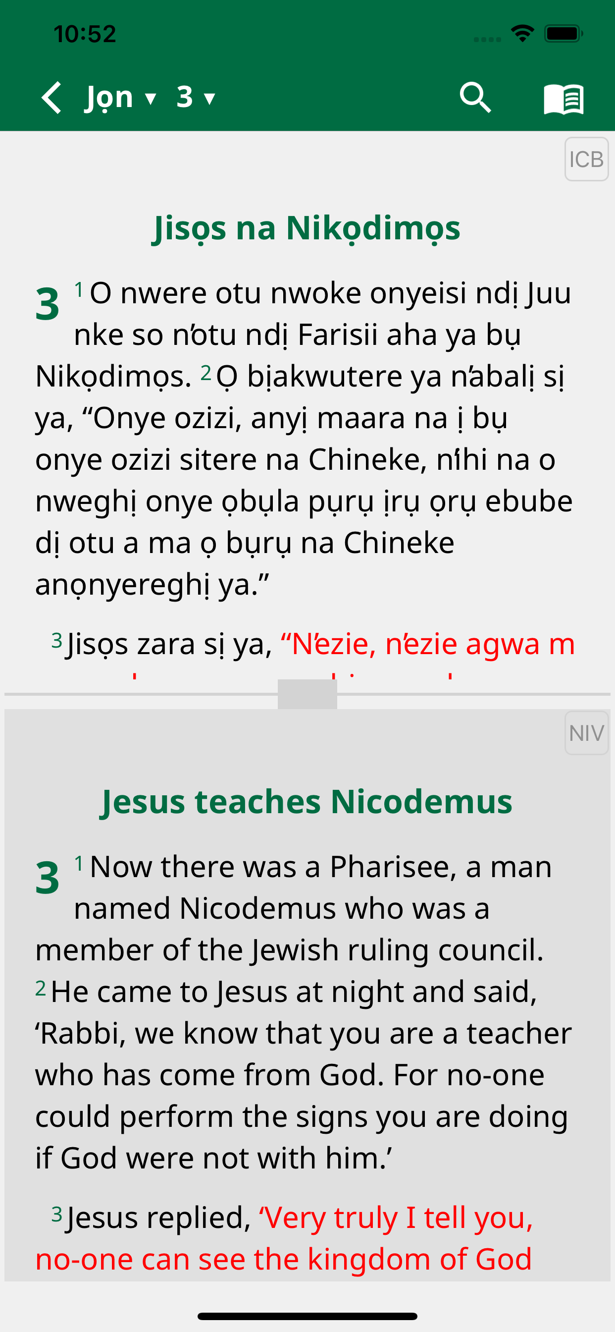 Igbo Contemporary Bible