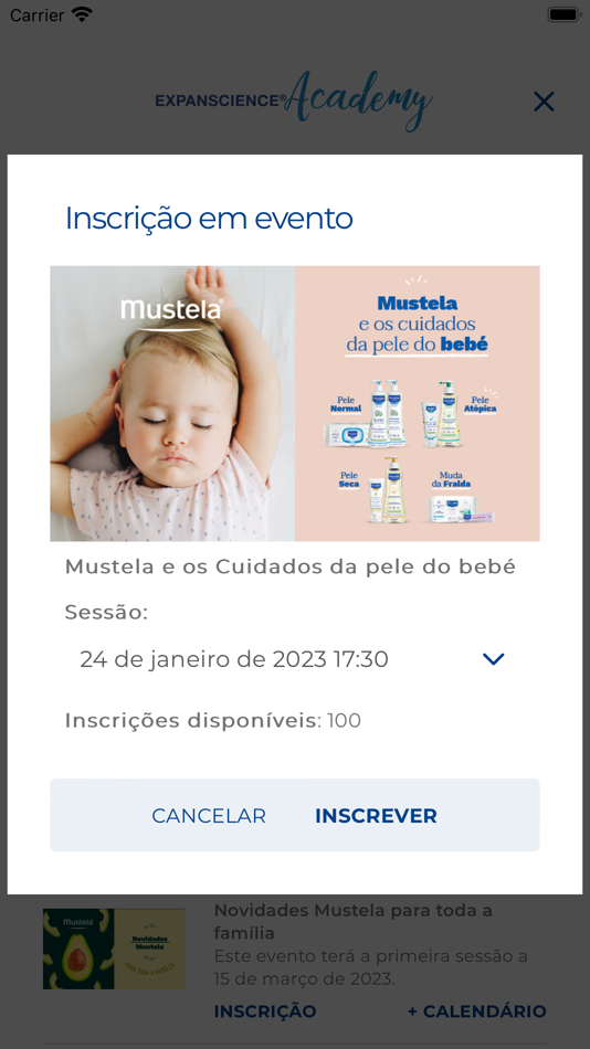 #4. Expanscience Academy (iOS) بواسطة: Laboratórios Expanscience Produtos de Higiene, Sociedade Unipessoal, LDA