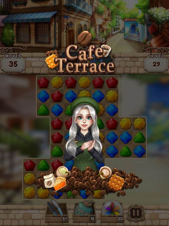 Cafe Terrace iPad screenshot 6 - Games app