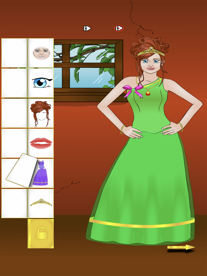 Princess Dress Up Magic Book