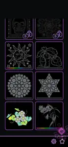 Scratch Art : Healing art game screenshot #5 for iPhone