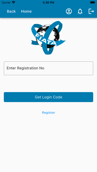 FIATA Events Screenshot