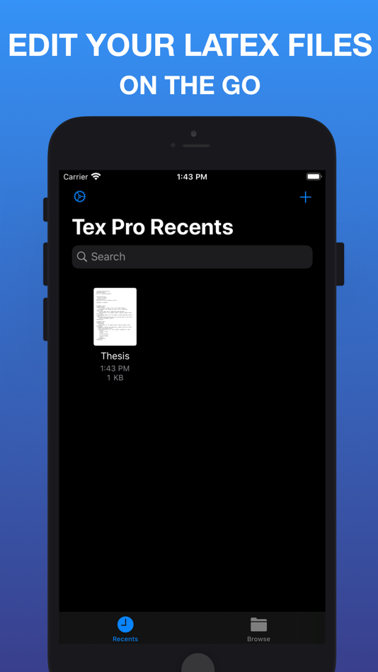 #1. LaTeX Editor Tex Pro (iOS) 由: Teleprompter LLC