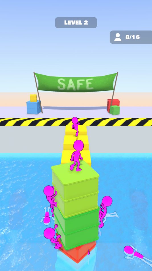 #2. Cubes Stack (iOS) Podle: Buket Zehir