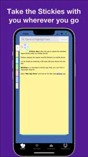 airsync your stickies iphone screenshot 1