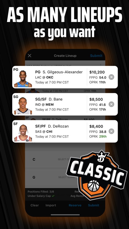 DraftKings Fantasy Sports screenshot-5