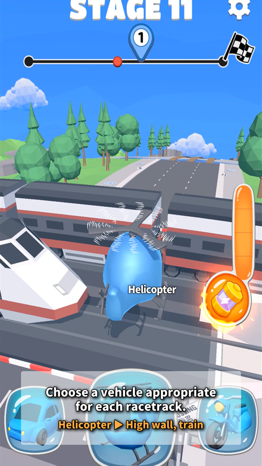 #6. Transform Run: Road Race (iOS) 来自: GRAVITY NEOCYON