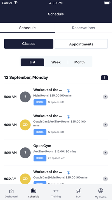 RoxFire Fitness Screenshot