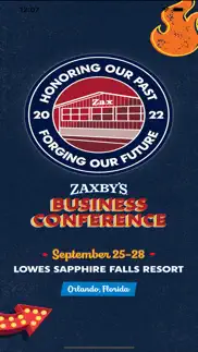 zaxby's conferences iphone screenshot 1