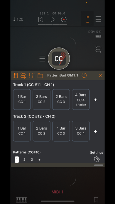 PatternBud - MIDI CC Sequencerのおすすめ画像1