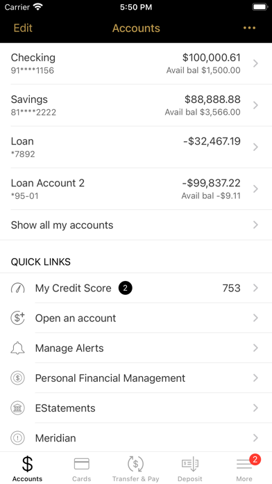 Buckley State Bank Mobile Screenshot