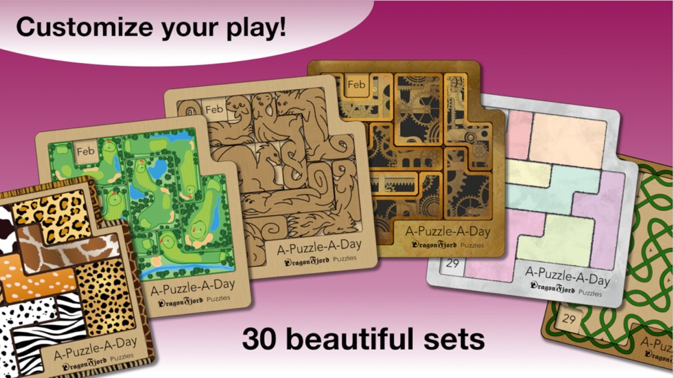 #2. A-Puzzle-A-Day (iOS) 由: DragonFjord