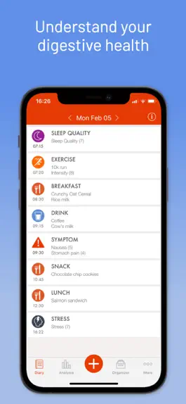 Game screenshot mySymptoms Food Diary mod apk