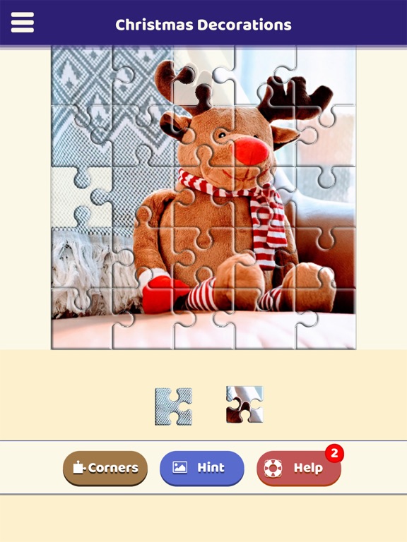 Screenshot #6 pour Christmas Decorations Puzzle