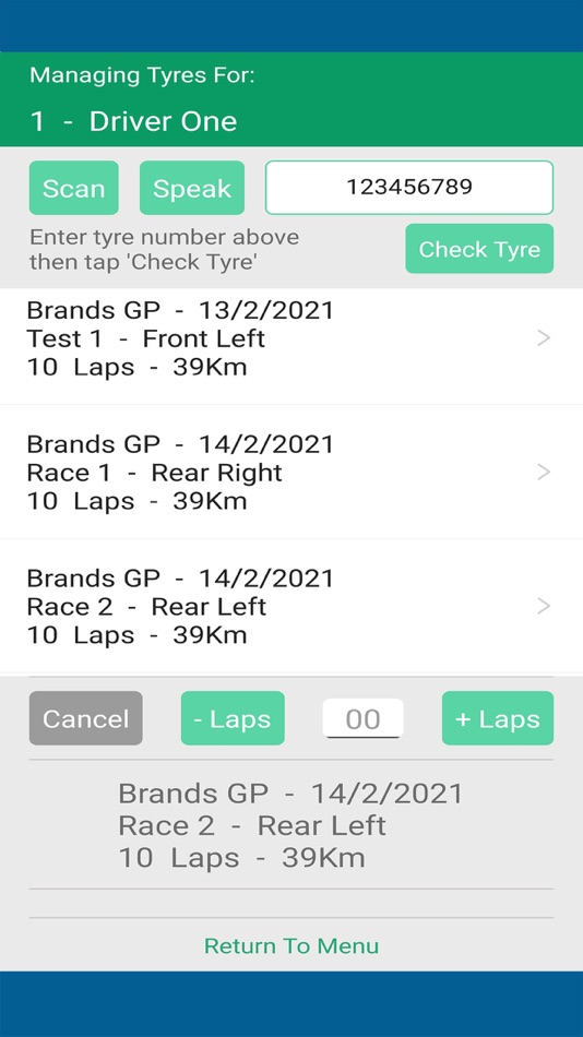 #6. RaceTyreControl (iOS) 由: Martin Hutchison