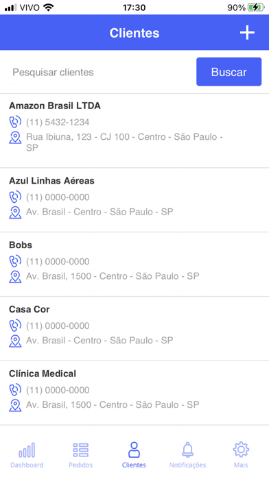 Pedidos Screenshot