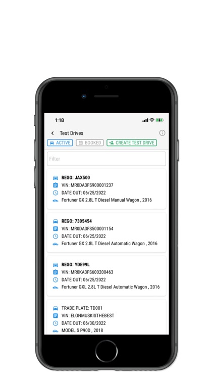 Test Drive for Revolution