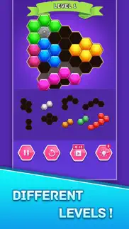 hexa block puzzle game mania iphone screenshot 3