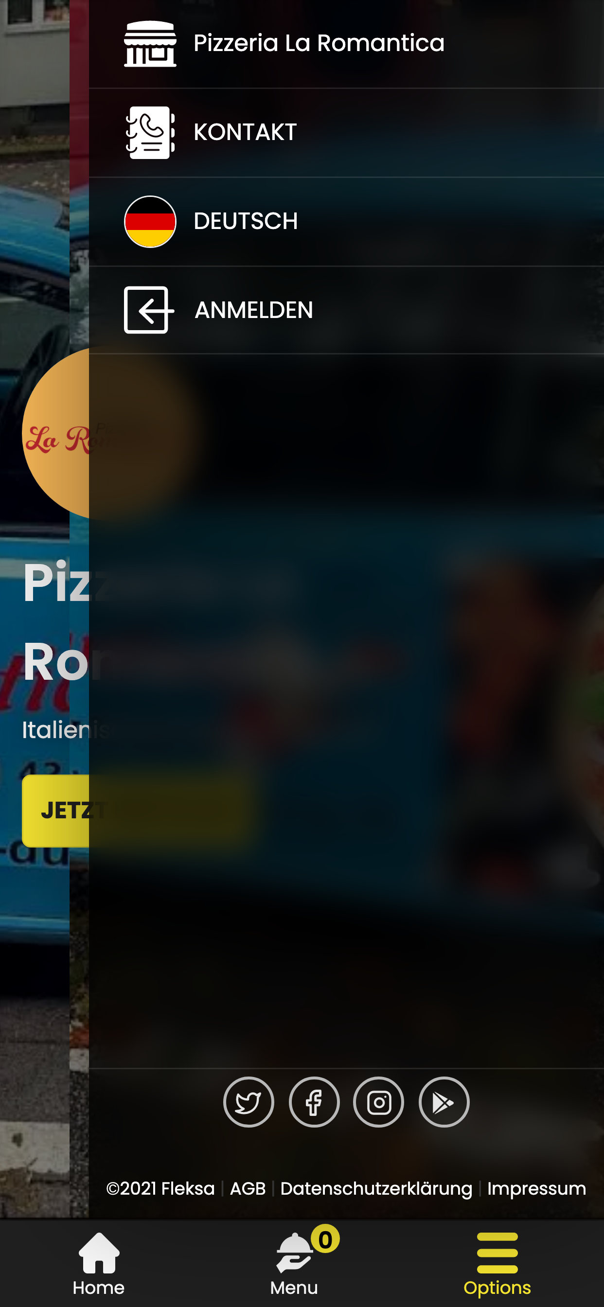 Pizzeria La Romantica
