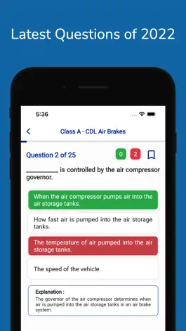 Game screenshot South Dakota CDL Permit Test mod apk