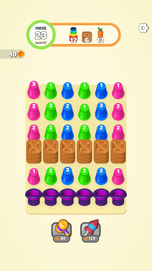 #6. Stack Cups 3D (iOS) Podle: Mehmet Fatih Sahin