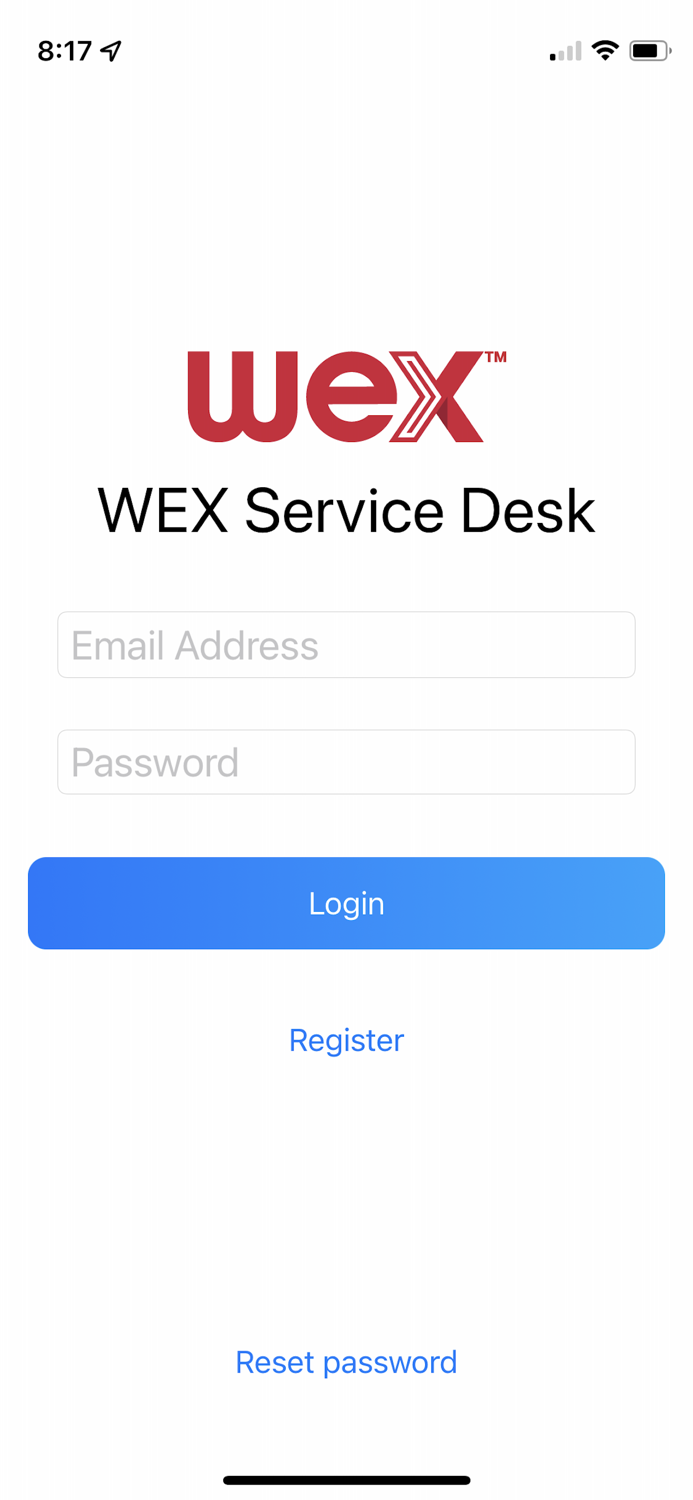 WEX Service Desk