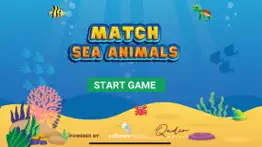 match sea animals kids puzzle iphone screenshot 1