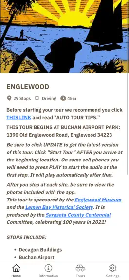 Game screenshot Sarasota County Auto Tours apk