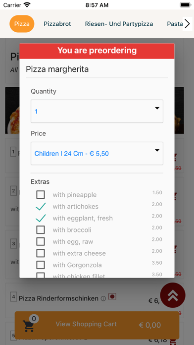 Pizza Eck bei Pammi Screenshot