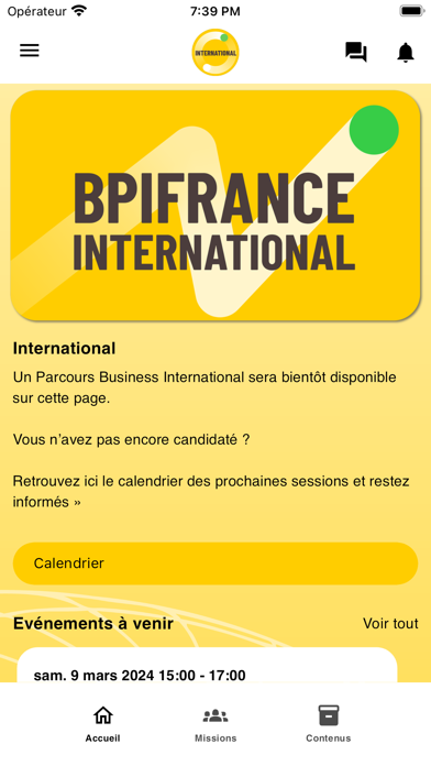 Screenshot #1 pour Bpifrance International
