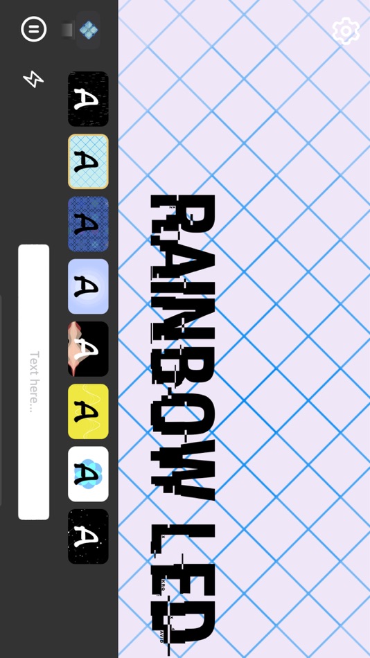 #2. Rainbow LED Banner (iOS) 由: Xuan Zhang